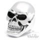 Massiver XXL Edelstahl Ring groß silber Skull Totenkopf Schädel Bikerring Rocker