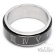 Massiver besonderer Edelstahl Herren Männer Ring schwarz gold Hochwertig 10mm