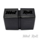 Mot Roll Schwarzer Carbon Ring mit Reifenprofil Reifen Bikerring Männergeschenk