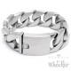 Massives XL Edelstahl Herren Armband Panzerkette schwer Hochwertig 20,5 - 23,5cm