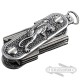 Schlüssel-Organizer mit Panther Motiv Schlüssel-Anhänger cooles Herren-Geschenk
