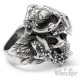 Totenkopf-Schamane verzierten Panther-Schädel Azteken Maya Inka Indianer Schmuck