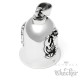 Krebs Biker-Bell aus Edelstahl Sternzeichen Glücksbringer Glocke Hummer Geschenk