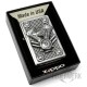 Feuerzeug mit V2 Motorblock Motiv Sturmfeuerzeug von Zippo Biker-Feuerzeug Geschenk