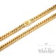 Skull Goldkette mit passendendem Armband Biker-Schmuckset aus vergoldetem Edelstahl