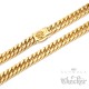 Skull Goldkette mit passendendem Armband Biker-Schmuckset aus vergoldetem Edelstahl