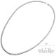 Edelstahl Kette hochwertige Halskette klassische Panzerkette silber 50cm 5mm