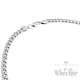 Edelstahl Kette hochwertige Halskette klassische Panzerkette silber 50cm 5mm