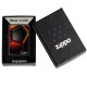 Zippo mit Fußball Motiv in den Farben Schwarz Rot Gold Feuerzeug Männer Geschenk