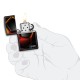 Zippo mit Fußball Motiv in den Farben Schwarz Rot Gold Feuerzeug Männer Geschenk