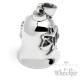 Sternzeichen Waage Biker-Bell aus poliertem Edelstahl Horoskop Glücksbringer Geschenk