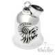 Skorpion Biker-Bell Sternzeichen Glücksbringer Geschenk für Motorradfahrer Horoskop