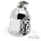 Wassermann Bikerbell Motorrad Glücksbringer aus Edelstahl Sternzeichen Biker-Geschenk