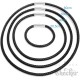 Echt Leder Halskette Lederband Halsband geflochten schwarz 40cm bis 60cm, 4mm 6mm