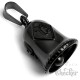 Schwarze 1%er Biker-​Bell aus Edelstahl Onepercenter Outlaw Geschenk Motorrad-​Club