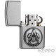 Maurer Handwerker Zunftzeichen Original Zippo Feuerzeug Sturmfeuerzeug made in USA