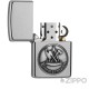 Zimmermann Handwerker Zunftzeichen Original Zippo Benzinfeuerzeug Sturmfeuerzeug
