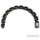 Original Zippo Antikes Gliederarmband Grau mit Muster Herren-Armband Geschenk
