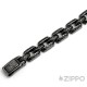 Original Zippo Antikes Gliederarmband Grau mit Muster Herren-Armband Geschenk