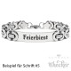 Königsarmband mit individueller Gravur silber Edelstahl Herren Armband Geschenk