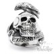 Edelstahl Ring The Expendables Totenkopf Rabe Actionheld Actionfilm Gothic Biker