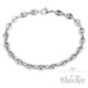 Hochwertiges Bohnenketten-Armband schmal bis breit zeitlos 316L Edelstahl massiv