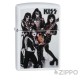 KIZZ Rockstar Festival Zippo Feuerzeug weiß Original Sturmfeuerzeug made in USA