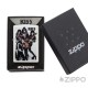 KIZZ Rockstar Festival Zippo Feuerzeug weiß Original Sturmfeuerzeug made in USA