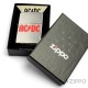 ACDC Rockstar Festival Zippo Feuerzeug Logo rot Zipo silber Sturmfeuerzeug Geschenk