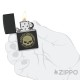 Harley-Davidson Totenkopf Feuerzeug schwarz H-D Benzinfeuerzeug Original Zippo