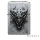 Nebel Drache auf originalem Zippo Benzinfeuerzeug Geisterdrache Geschenkidee