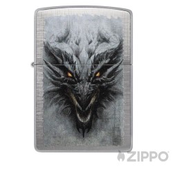 Nebel Drache auf originalem Zippo Benzinfeuerzeug Geisterdrache Geschenkidee