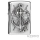 Nautisches Zippo mit Anker und Steuerrad hochwertiges 3D-Emblem Sturmfeuerzeug