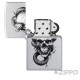 Totenkopf mit Schlange Original Zippo Benzinfeuerzeug Männer Geschenk Made in USA