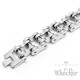 XXL Edelstahl Herren Armband Biker Armkette Motorradkette silber schwer Harley
